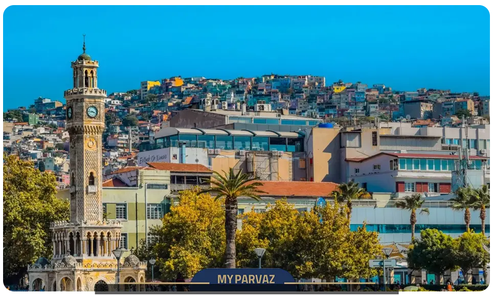آب و هوای ازمیر در تابستان